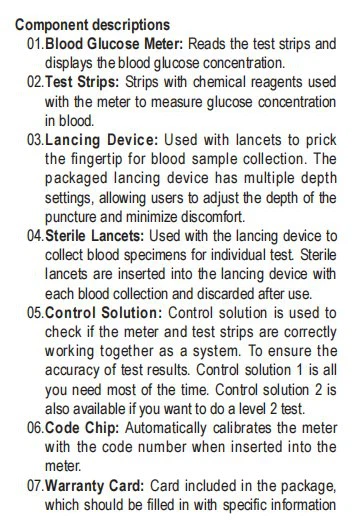 Glucometer BGM-102-02