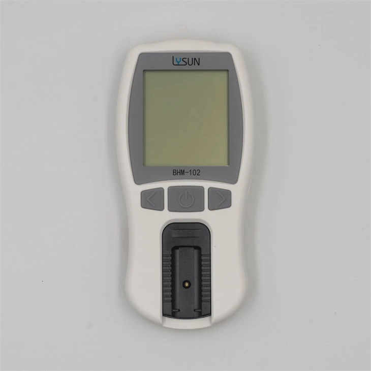 LYSUN Cheap Hemoglobin HB Meter HCT Analyzer BHM-102 With 25pcs Test Strip