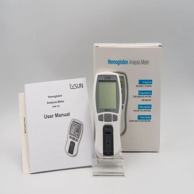 Lysun Factory Supply Hot-selling Cheap Hemoglobin Analyzer HB Test Meter