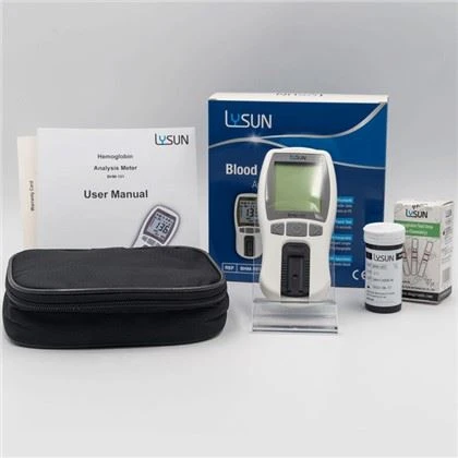Lysun draagbare hemoglobinebloedmonitor Hemoglobine HCT-meter lage prijs