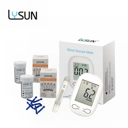 BGM-102 Bloedsuikertest CE Goedkope draagbare codebloedglucosemeter