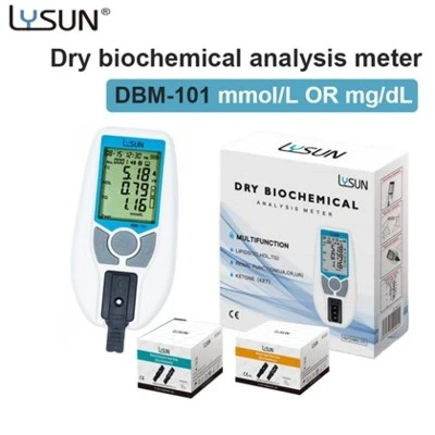 Poct multifunctionele lipide triglyceriden droge biochemische analysator bloedtestmachine
