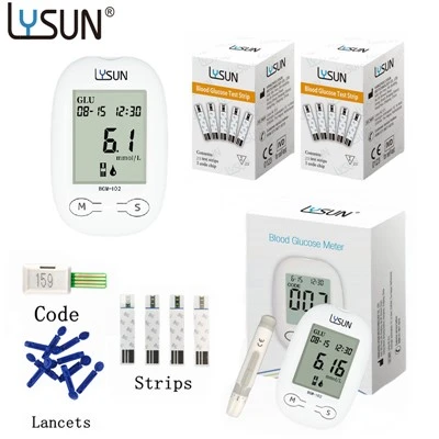 Hoognauwkeurige diabetestestmachine Glucometer Glucose-analysatorset