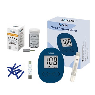 Lysun Diabetes Bloedglucosemeter Kit Met Teststrips & Lancetten BGM-103