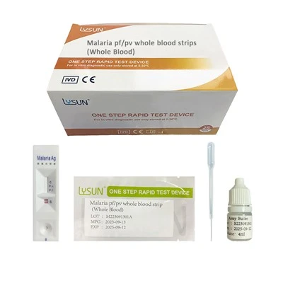 Lysun Malaria PF/PV/PAN-testcassette Malaria snelle diagnostische testkit